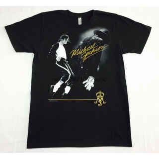 [S-5XL]ใหม่ เสื้อยืดผ้าฝ้าย 100% พิมพ์ลาย Michael Jackson Billie Jean สีดํา สําหรับผู้ชาย ไซซ์ Smlxl LHZY