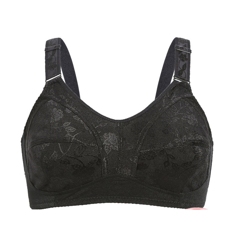 Plus-Size เซ็กซี่แฟชั่นผู้หญิง Bra ลูกไม้บางสบาย bralette ไร้สาย 36 38 40 42 44 46 D ถ้วย push up Br