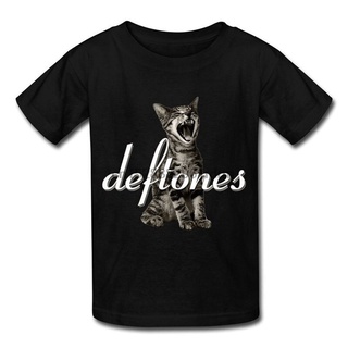 เสื้อคนอ้วน เสื้อยืดลําลอง ผ้าฝ้าย 100% แขนสั้น คอกลม พิมพ์ลายโลโก้ Sun Deftones 7930 สําหรับผู้ชาย