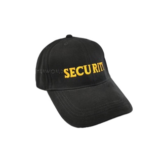โปรโมชั่น : หมวก รปภ Security หมวกรักษาความปลอดภัย หมวกการ์ด Guard