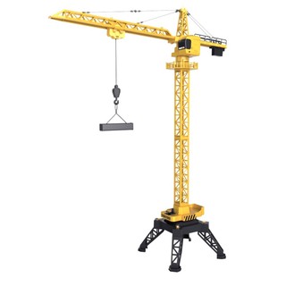 เครนบังคับ.HULNA.12CH.TOWER.CRANE.มีเสียงมีไฟแบตเตอรี่ชาร์ท