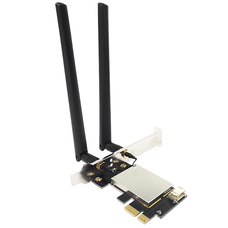PCIE WiFi Card Adapter Bluetooth for PC Desktop Wi-Fi Antenna M.2