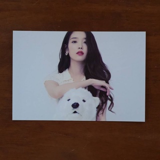 [แท้/พร้อมส่ง] โปสการ์ด​ Postcard ไอยู​ IU 2022 Seasons Greetings