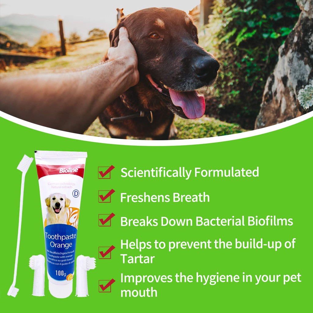 ยาสีฟันสุนัข ยาสีฟันแมว สเปรย์ระงับกลิ่นปาก Bioline / Trixie ลดหินปูนสะสม ยับยั้งแบคทีเรีย ในช่องปากสุนัขและแมว