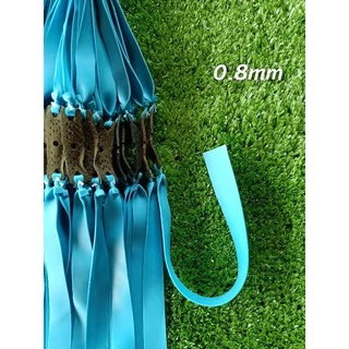 ยางหนังสติ๊กแบน Slingshot ยางจีนผูกสำเร็จ