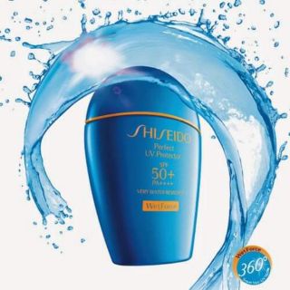 Save 50% 
Shiseido Perfect UV Protector Wet Force SPF 50+ PA++++ : 50 ml.