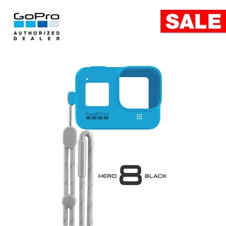 [Accesories] GoPro Sleeve+Lanyard HERO8 Bluebird เคสซิลิโคนกันกระแทกพร้อมสายคล้องคอสีฟ้า