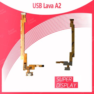 Ais Lava A2 อะไหล่สายแพรตูดชาร์จ แพรก้นชาร์จ Charging Connector Port Flex Cable（ได้1ชิ้นค่ะ)  Super Display