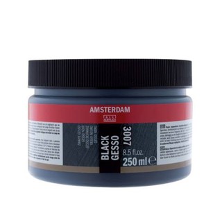 Amsterdam Black Gesso #3007  250ml