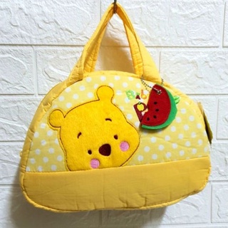 กระเป๋าหมีพูห์ กระเป๋าผ้าหมีพูห์ Baby Pooh Fruity(ของใหม่)