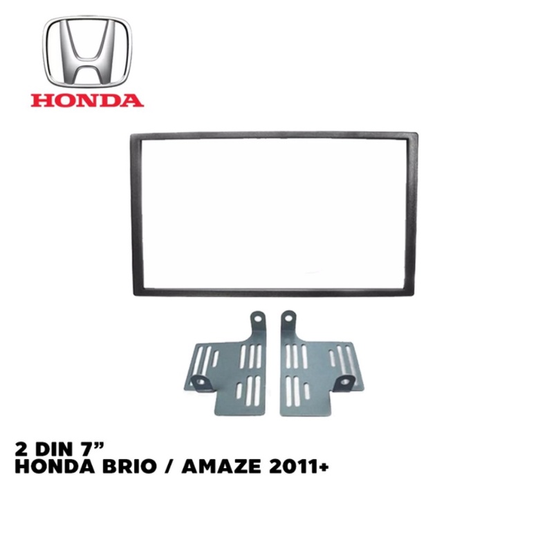 หน้ากากวิทยุรถยนต์ 2 DIN ตรงรุ่น HONDA BRIO / AMAZE 2011+