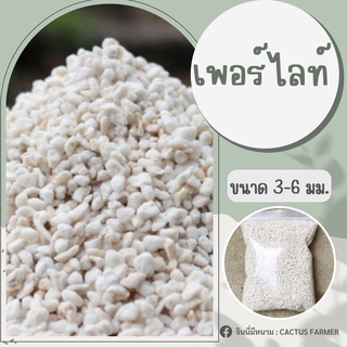 เพอร์ไลท์ perlite วัสดุปลูก เพิ่มความโปร่งของดิน ช่วยให้ระบายน้ำได้ดี