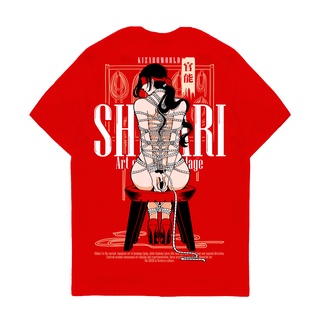 เสื้อยืดผู้ชาย เสื้อยืด ลาย Kizaru SHIBARI Origin S-5XL