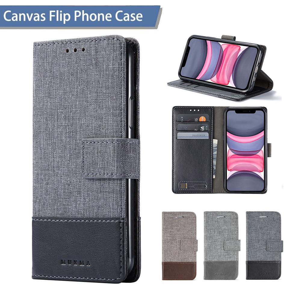 เคสโทรศัพท์หนังผ้าฝาพับกระเป๋าสตางค์เคสฝาพับเคสโทรศัพท์ Samsung Galaxy S20 S20Plus S20Ultra A21S A51 A71 A81 A91Flip Phone Case Cover เคสโทรศัพท์มือถือพร้อมช่องเสียบการ์ด