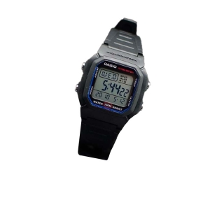 นาฬิกา Casio รุ่น W-800H-1A นาฬิกาข้อมือสำหรับผู้ชาย สายเรซิ่นสีดำ -ของแท้ 100% รับประกันสินค้า1 ปีเต็ม