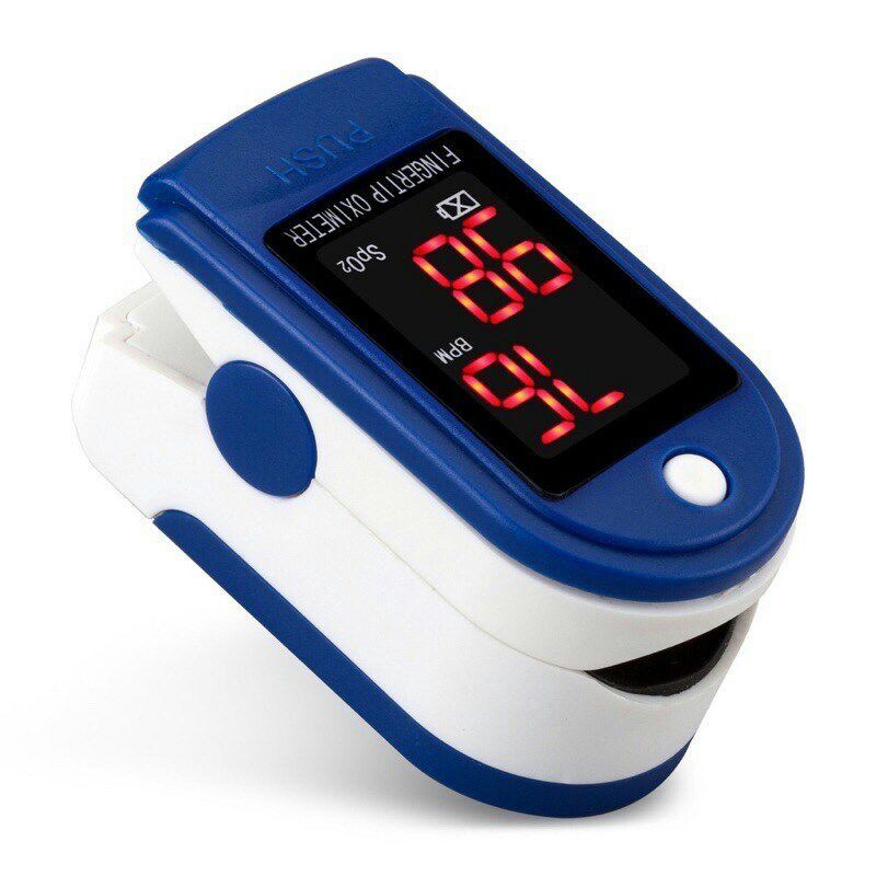 Pulse Oximeter เครื่องวัดอ๊อกซิเจนปลายนิ้ว  วัดอัตราการเต้นของหัวใจ