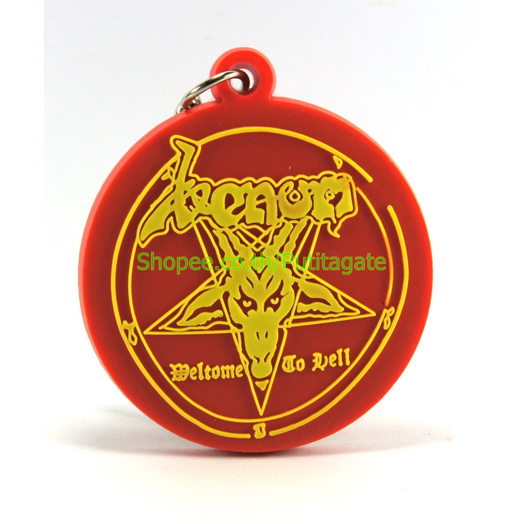 Venom  พวงกุญแจ  ปั๊มนูน วงร็อค kc129 พร้อมส่ง