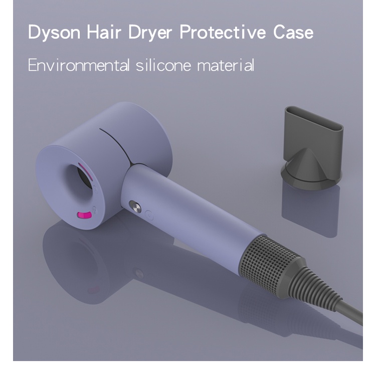 เท่านั้นกรณีProtective สําหรับ Dyson HD03 HD08 HD12 HD15 เครื่องเป่าผมซิลิโคนอ่อนนุ่มกันกระแทกฝุ่นฝาครอบ Shell - รูปที่ 4