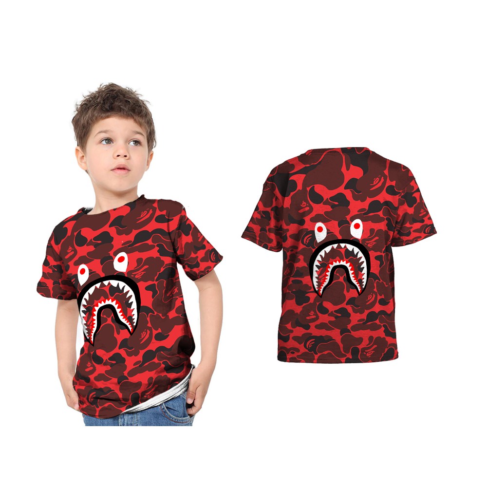 เสื้อยืด Bape ดั้งเดิม | เสื้อยืด Bape Kids | เสื้อยืด Bape Premium [Riashop]