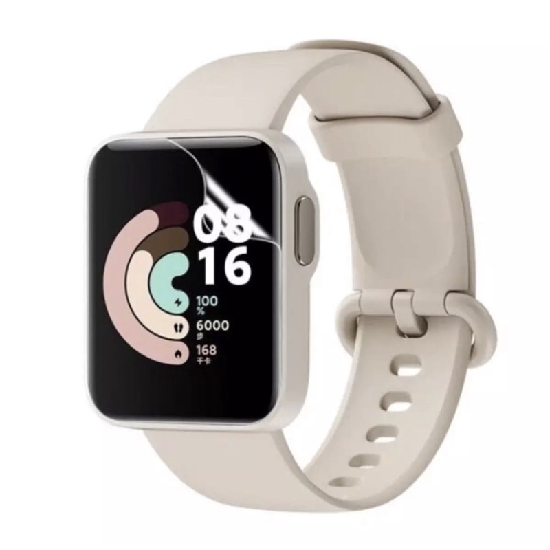 ฟิล์มฟ้องกันหน้าจอ ชนิด TPU สีใส แบบเต็มจอ สำหรับนาฬิก จอ LCD Xiaomi Mi Watch Lite Redmi Watch Global version ราคา ถูกที่สุด ดีลบีเคเค แกลเลอรีภาพที่ 3