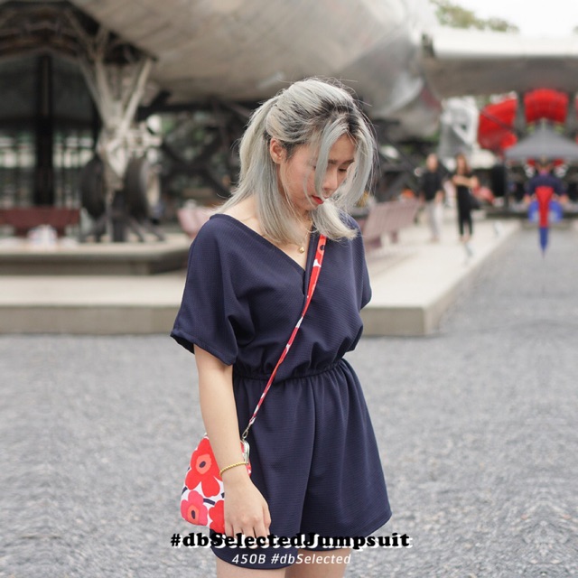 NAVY-KIMONO JUMPSUIT นำเข้า ขายดี ราคาส่ง สินค้าขายดี รีวิว ถูก เดรส ลดราคา ราคาถูก ราคาขายส่งชุด ราคาขายส่งชุด jumpsuit440