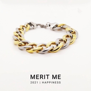 สร้อยข้อมือ โซ่  2 กษัตริย์  Stainless steel Bracelet