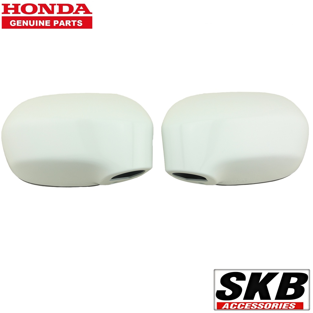 HONDA CIVIC FD ปี 05-12 ฝาครอบกระจก  อะไหล่แท้ศูนย์ สีขาว ทราฟเฟต้า NH-578 ครอบกระจก CIVIC FD ราคา /
