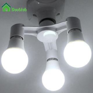 ขั้วหลอดไฟซ็อกเก็ต LED แบบ 3 in 1/4 in 1/5 in 1 E27 ถึง E27