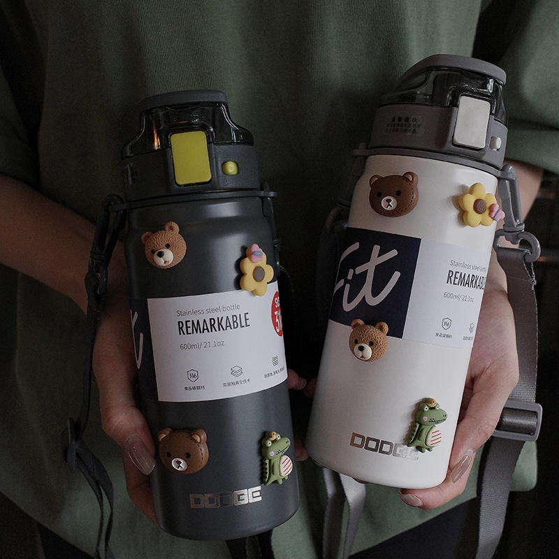 dodge กระติกน้ำ กระติกน้ำสแตนเลส 316 กระติกน้ำเก็บความเย็น  กระติกน้ำเก็บความร้อน-เย็น ขวดน้ำเก็บควา