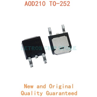 NOVO ของแท้ ชิพ ic aod210 to-252 d210 to252 mosfet N-CH 30v 70a 10 ชิ้น