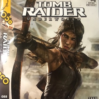 แผ่นเกมส์ PS2 Tomb Raider: Underworld