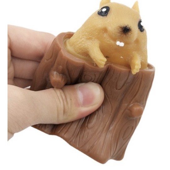 ของเล่นบีบสกุชชีส รูปหนู และชีส ช่วยบรรเทาความเครียด สําหรับเด็ก และผู้ใหญ่ - รูปที่ 2