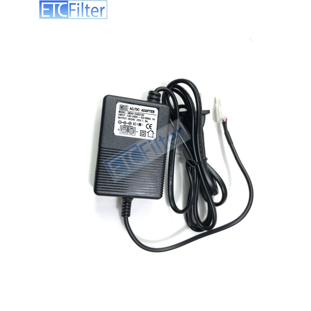 หม้อแปลง อะแดปเตอร์ (Adapter) ปั๊ม RO 24V 1.2A - 1.5A