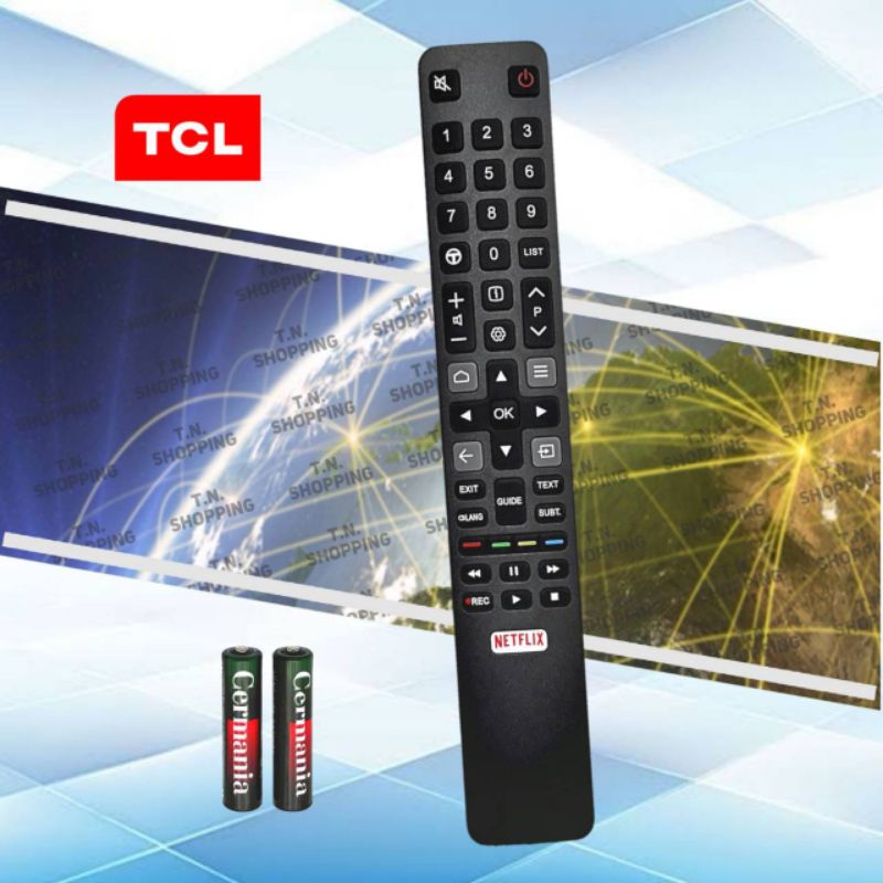 TCL รีโมททีวี Smart TV CRC802N รุ่น 49C2US , 55C2US , 65C2US ,75C2US , 43P20US