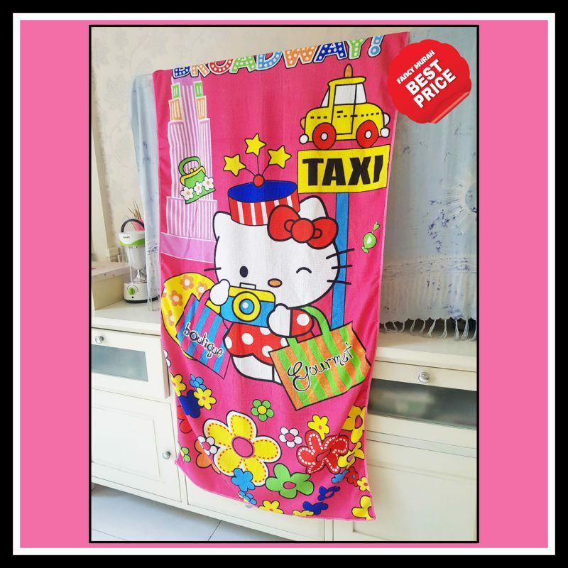 (ราคาดีที่สุด) HELLO KITTY FROZEN LITTLE PONY MICKEY MOUSE MINNIE MOUSE CHARACTER TOWEL