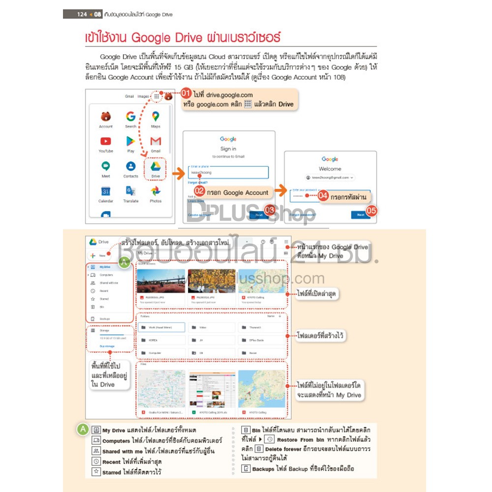 ✔️e-Receipt ฟรี🔥ห่อปก [สภาพ 50% มีจุดเหลืองที่กระดาษ] หนังสือ คู่มือคอมพิวเตอร์เบื้องต้น ข้อมูลปี 2563 [ISBN 7664] - รูปที่ 4