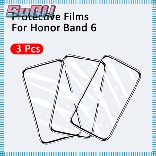 3Pcs 3D Protective Film Screen Protector For Huawei Band 6