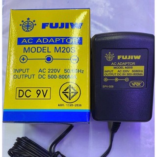 FUJIW อะแดปเตอร์ 9V. /12V500-800MA.