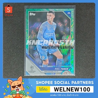 การ์ดสะสม การ์ดนักฟุตบอล Topps Uefa Champions League 21/22 Phil Foden