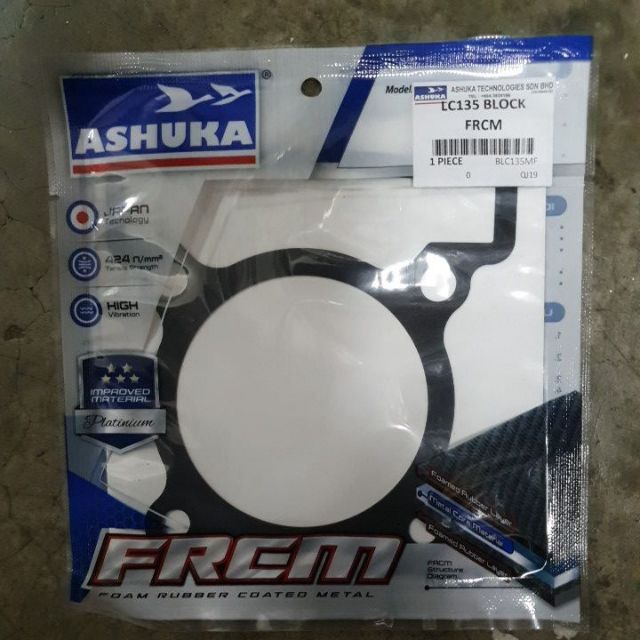 LC135 BLOCK GASKET FRCM ASHUKA