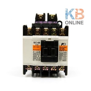 แมกเนติกคอนแทคเตอร์  รุ่น SC-05 220V FUJI Magnetic Contactor Model SC-05 220V FUJI