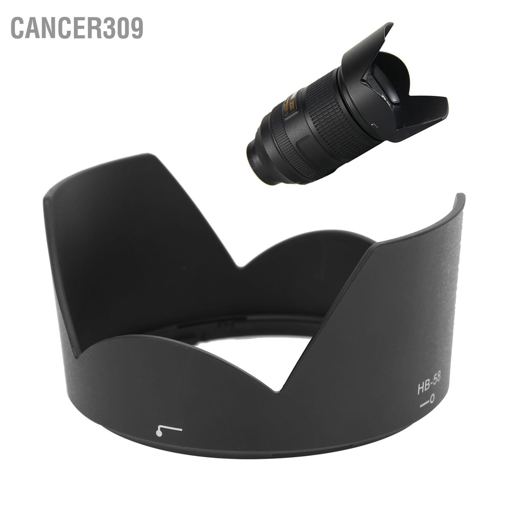 Cancer309 Hb‐58 ฮู้ดเลนส์กล้อง สําหรับ Nikon 18‐300 มม. F/3.5‐5.6G Ed Vr
#8