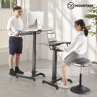 โต๊ะคอมพิวเตอร์ปรับระดับได้ พร้อมที่วางคีย์บอร์ด Mountain Ergonomic Computer Table รุ่น ERGO-406