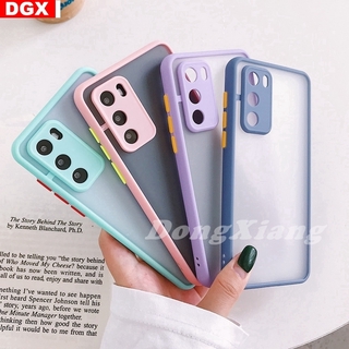 เคสโทรศัพท์ ป้องกันเลนส์กล้อง ลุคแมตต์ สำหรับ Oppo A92 A52 A12 A5S A31 2020 A91 A5s A3s A7 A52 A92 A9 2020 A5 2020 F9 Reno 4