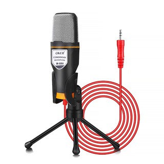 Oker ไมโครโฟนหัวเสียบ CONDENSER MICROPHONE OKER M-888