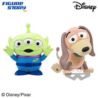 Toy Story Fluffy Puffy ~Alien &amp; Slinky Dog~Figure(โมเดล)(ทอย สตอรี่)(ของแท้)(ล๊อตญี่ปุ่น)