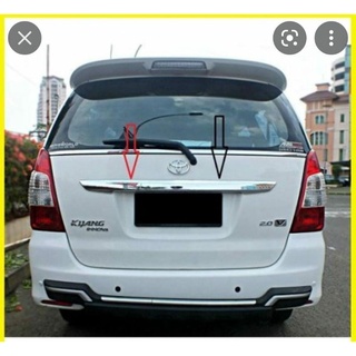 tranklid bagasi list bagasi toyota innova 2011-2013 crom