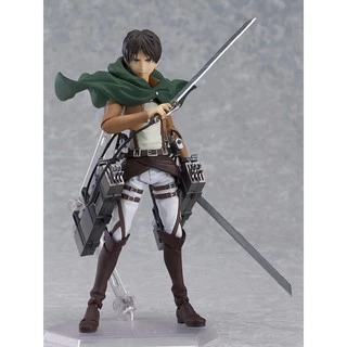 Figma ฟิกม่า Model Figure ฟิกเกอร์ โมเดล Attack on Titan ผ่าพิภพไททัน Levi รีไวล์ เอเลน ของเล่น 🇨🇳