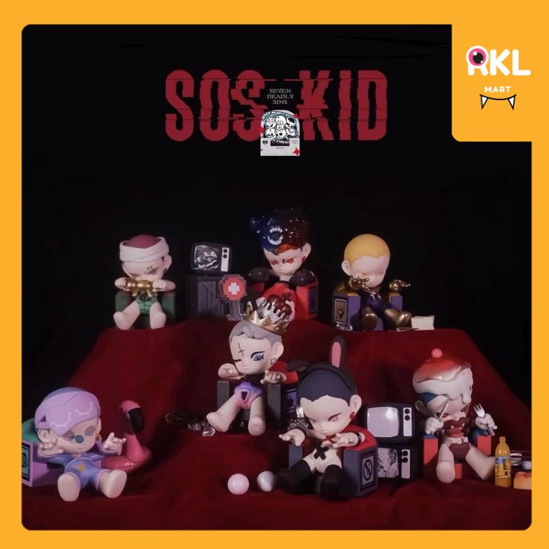 [SOLD OUT]🔥ยกกล่อง SOS KID V.3 : Seven Deadly Sins 👁‍🗨 / Secret