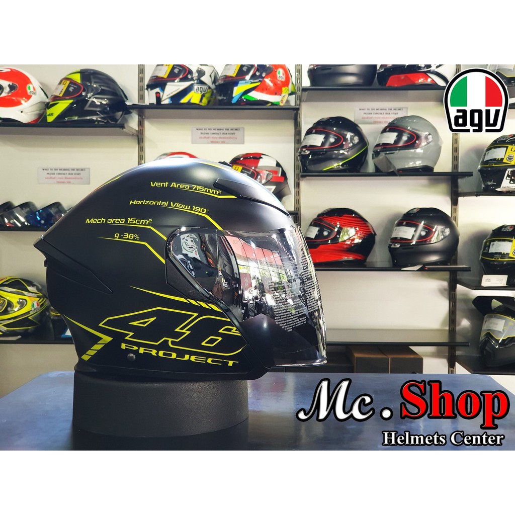 หมวกกันน็อค AGV K5 JET PROJECT 3.0 MATT BLACK